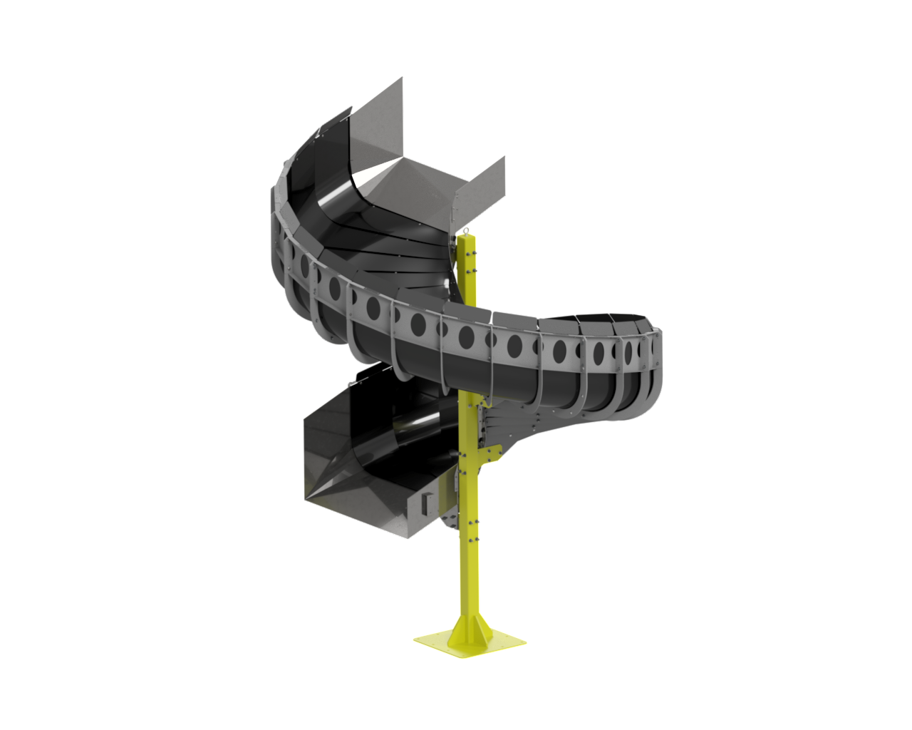 Proos UHMW Spiral Demo Model
