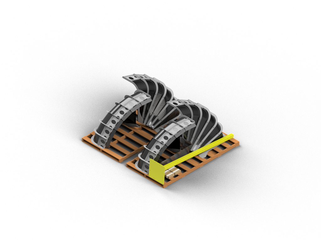 Proos UHMW Spiral Demo-Pack Model